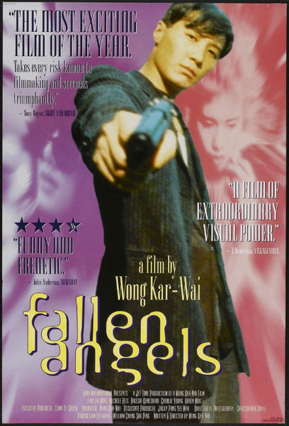 Fallen Angels - Wong Kar Wai - Korean Movie Poster - Large Art Prints