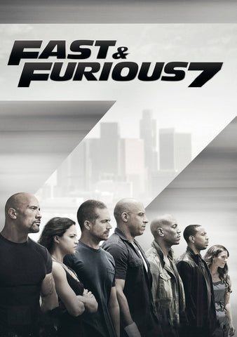 Fast \u0026 Furious 7 - Paul Walker - Vin Diesel - Dwayne Johnson - Hollywood Action Movie Poster - Framed Prints by Brian OConner