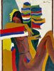 Figurative  - M F Husain - Painting - Posters