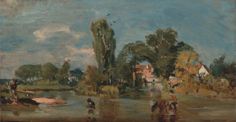 Flatford Mill - Life Size Posters by John Constable