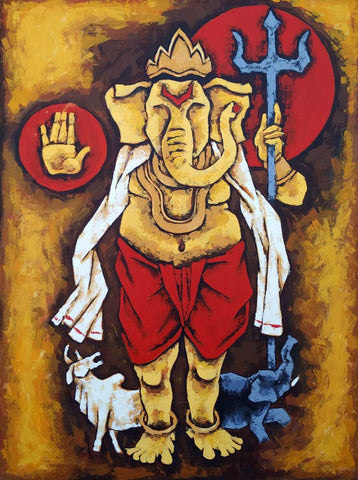What items does Ganesha hold? – HD Asian Art