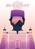 Grand Budapest Hotel - Wes Anderson - Hollywood Movie Minimalist Poster - Life Size Posters