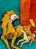 Horses - Maqbool Fida Husain - Life Size Posters