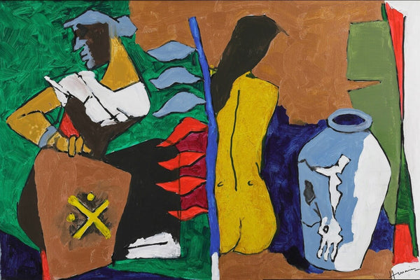 Husain - Figurative - Framed Prints