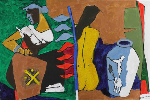 Husain - Figurative - Framed Prints