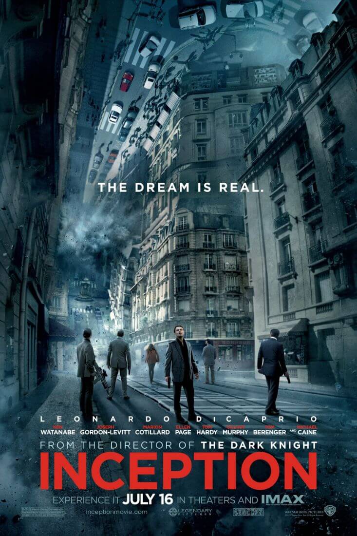 Inception Leonardo DiCaprio Christopher Nolan Hollywood