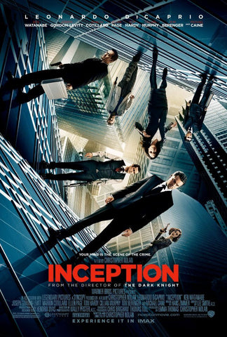 Inception - Leonardo DiCaprio - Christopher Nolan - Hollywood SciFi Movie Poster - Canvas Prints