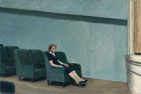 Intermission (Intermedio) - Edward Hopper - Large Art Prints by Edward Hopper