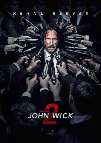 John Wick Keanu Reeves Hollywood English Action Movie Poster