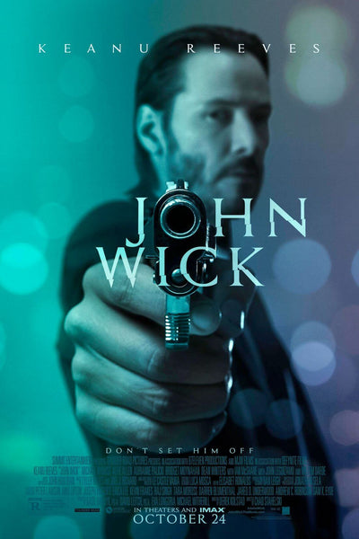 John Wick - Keanu Reeves - Hollywood English Action Movie Poster - 2 - Framed Prints