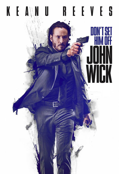 John Wick - Keanu Reeves - Hollywood English Action Movie Poster - 3 - Posters