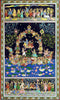 Krishna Raas Leela - Pattachitra - Indian Folk Art Painting - Posters