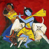 Krishna The Cowherd - Maqbool Fida Husain - Posters