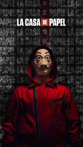 La Casa De Papel - Money Heist - Netflix TV Show Poster Art - Art Prints