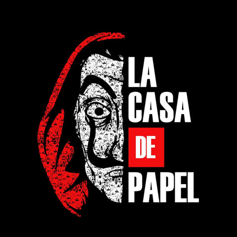 La Casa De Papel - Money Heist - Netflix TV Show Poster Fan Art - Life Size Posters by Tallenge Store