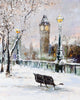 London In Winter - London Photo and Painting Collection - Posters