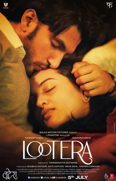 Lootera  - Ranveer Singh Sonakshi Sinha - Hindi Movie Poster - Art Prints