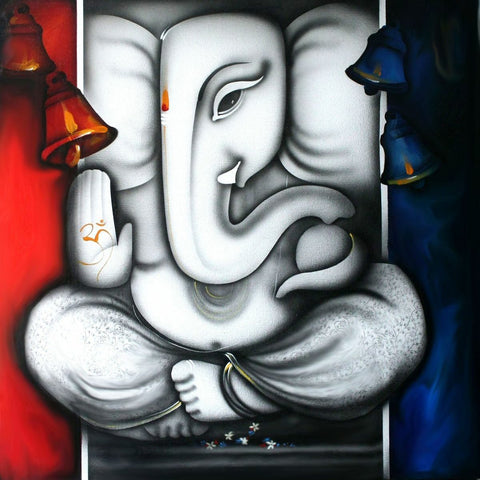 Ganpati Painting at Rs 500 | भगवान पेंटिंग in Pune | ID: 22556544373