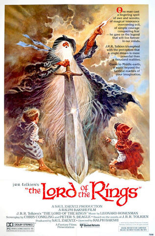 Lord Of The Rings (1978) - Hollywood Classic Movie Poster - Framed Prints