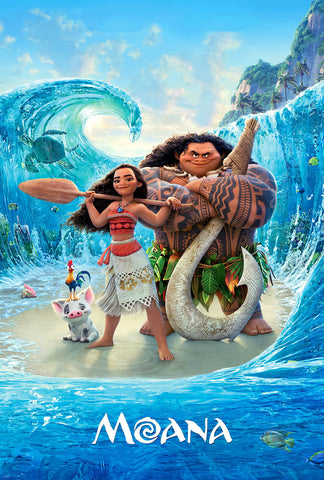 Moana - Movie Poster - Large Art Prints