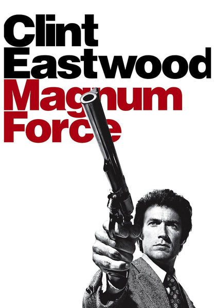 Magnum Force - Clint Eastwood (Dirty Harry Series)- Hollywood Action Movie Poster - Art Prints