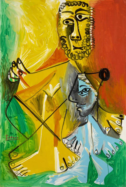 Man and Child (Homme Et Enfant) - Pablo Picasso Painting - Large Art Prints