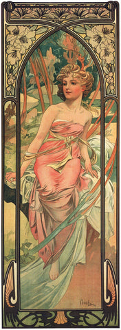 Matin - Alphonse Mucha - Art Nouveau Print - Large Art Prints