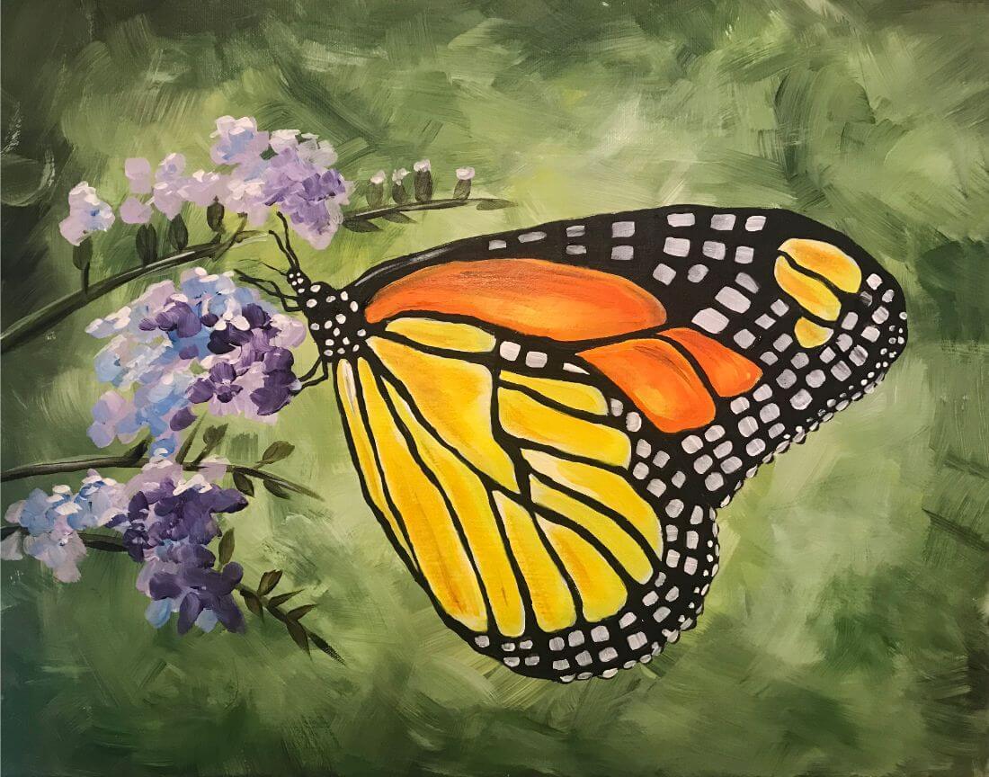 watercolor butterfly paintings