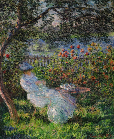 Alice Hoschedé - Framed Prints by Claude Monet 