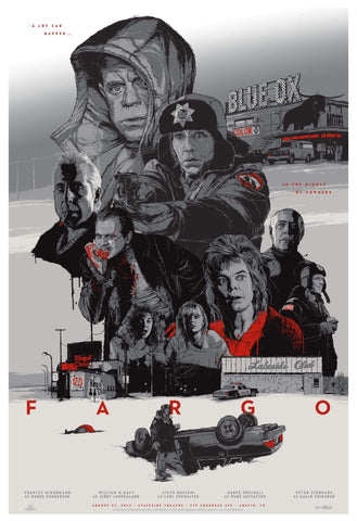 Movie Poster Art - Fargo - Tallenge Hollywood Poster Collection - Large Art Prints