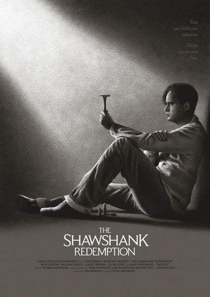 Movie Poster Art - The Shawshank Redemption - Tallenge Hollywood Poster Collection - Canvas Prints