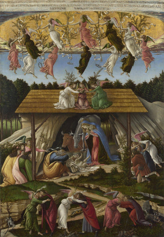 The Mystical Nativity - Posters by Sandro Botticelli