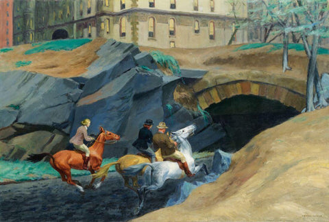 Bridle Path, 1939 - Edward Hopper - Large Art Prints by Edward Hopper