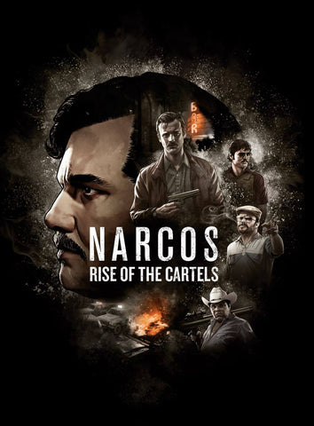 Narcos - Escobar - Rise Of The Cartels - Netflix TV Show Poster Art - Life Size Posters by Tallenge Store