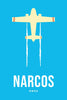 Narcos - Netflix TV Show Minimalist Poster Fan Art - Life Size Posters