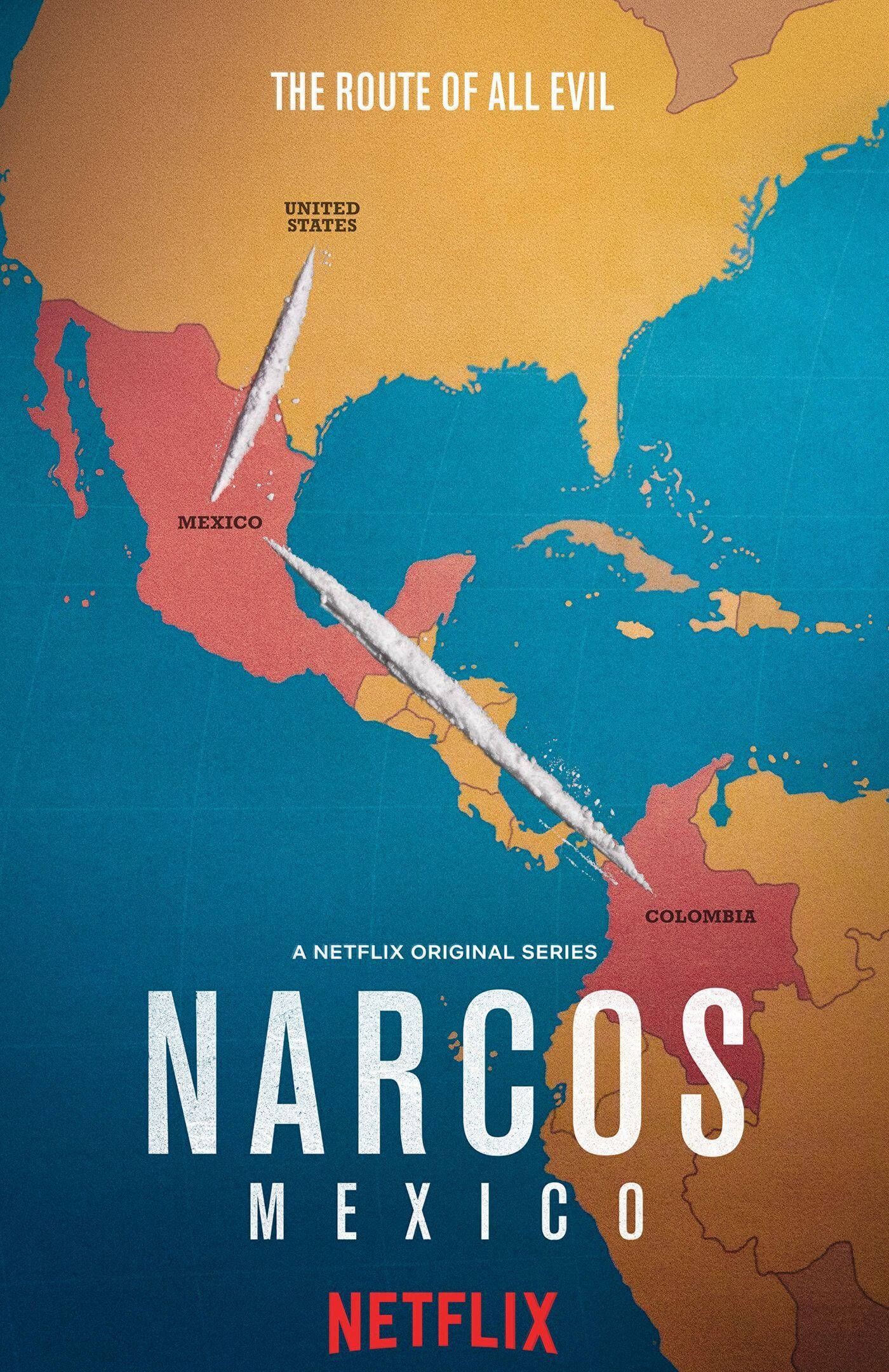 Narcos Mexico - Netflix TV Show Poster Fan - Framed Prints by Tallenge Store | Buy Posters, Frames, Canvas Digital Art Prints | Small, Compact, Medium and Large Variants
