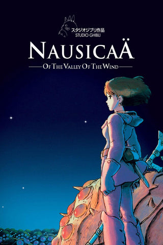 Nausicaa Of The Valley Of The Wind - Studio Ghibli Japanaese Animated Movie Poster - Canvas Prints