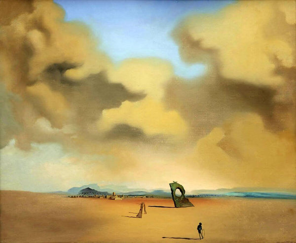Night Spectre On The Beach (Spectre Du Soir Sur La Plage) - Salvador Dali - Surrealist Painting - Canvas Prints