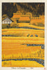 Ohara In Autumn - Kasamatsu Shiro - Japanese Woodblock Ukiyo-e Art Print - Posters