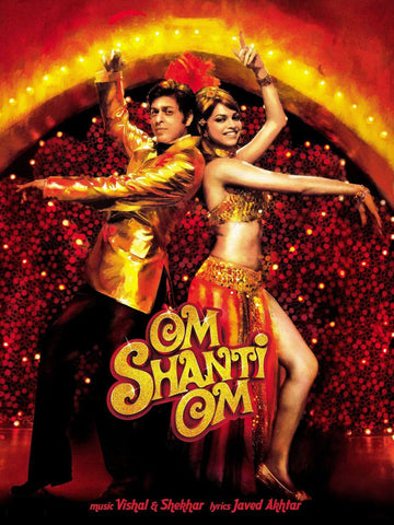 Om Shanti Om - Shah Rukh Khan and Deepika Padukone - Bollywood Hindi Movie Poster - Canvas Prints