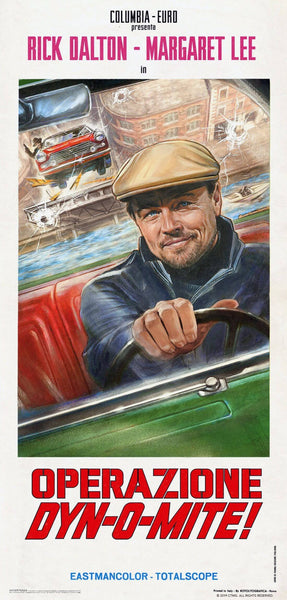 Once Upon A Time In  Hollywood - Leonardo DeCaprio As Rick Dalton  - Quentin Tarantino Movie Poster - Framed Prints