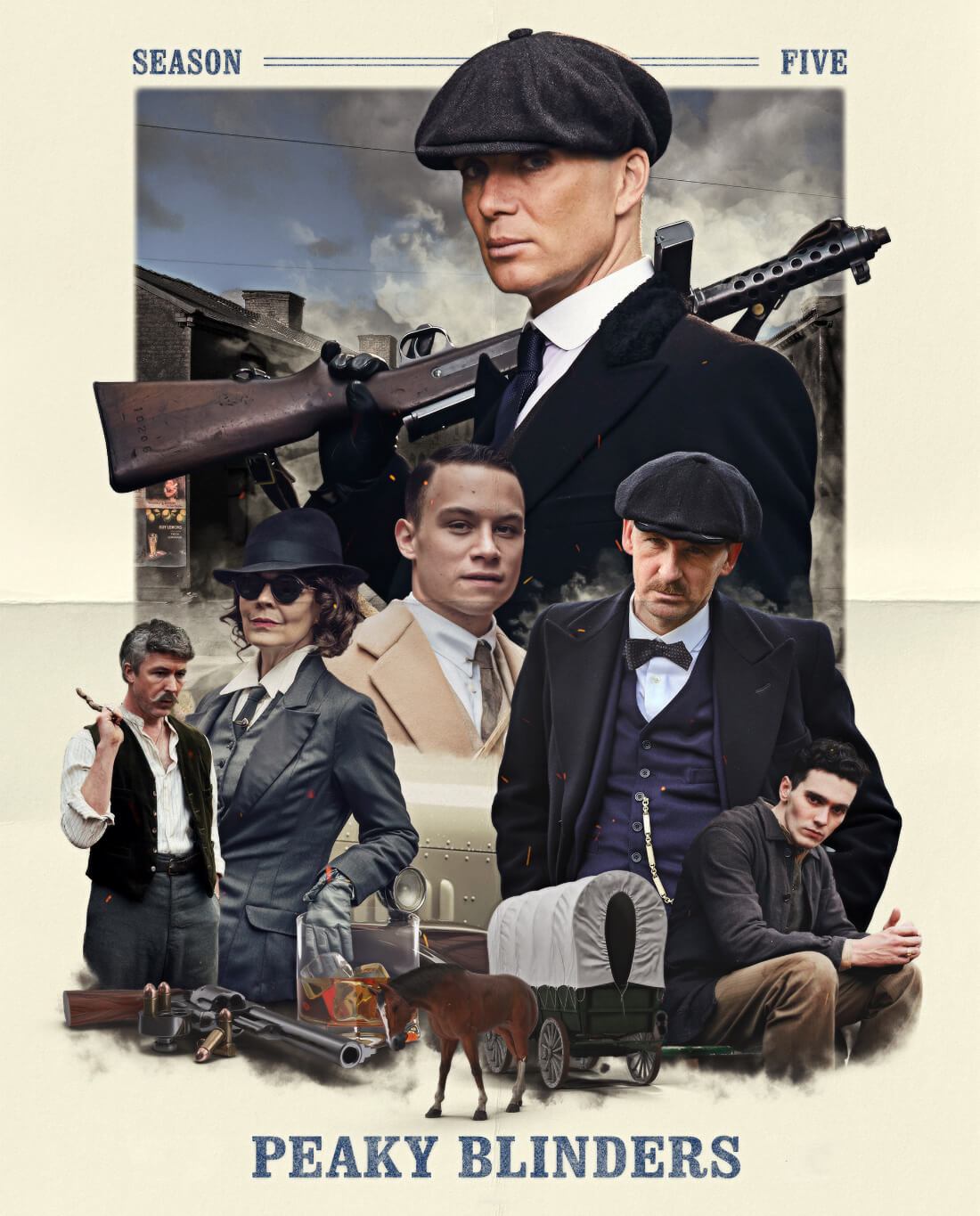 Peaky Blinders iconic pictures and posters