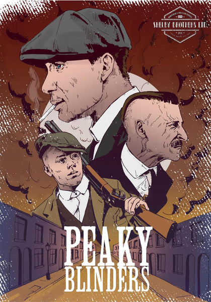 Peaky Blinders - Shelby Brothers Ltd - Netflix TV Show - Fan Art Poster - Art Prints