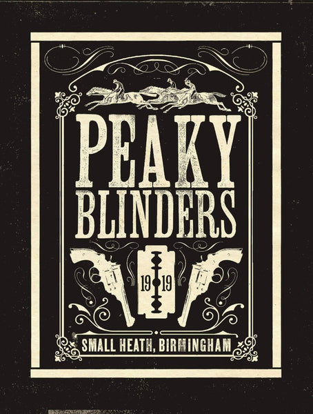 Peaky Blinders - Small Heath Birmingham - Netflix TV Show - Fan Art Graphic Poster - Art Prints