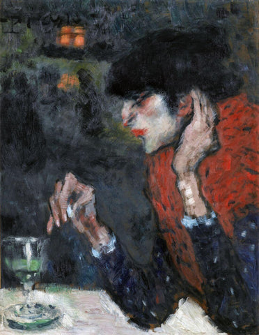 The Absinthe Drinker (El Bebedor De Ajenjo) - Pablow Picasso - Posters