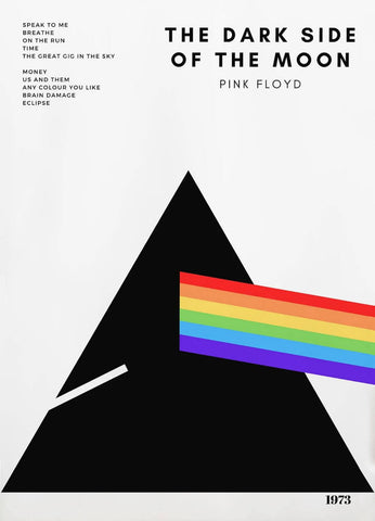 Pink Floyd - Dark Side of the Moon - Black Light Poster – TrippyStore