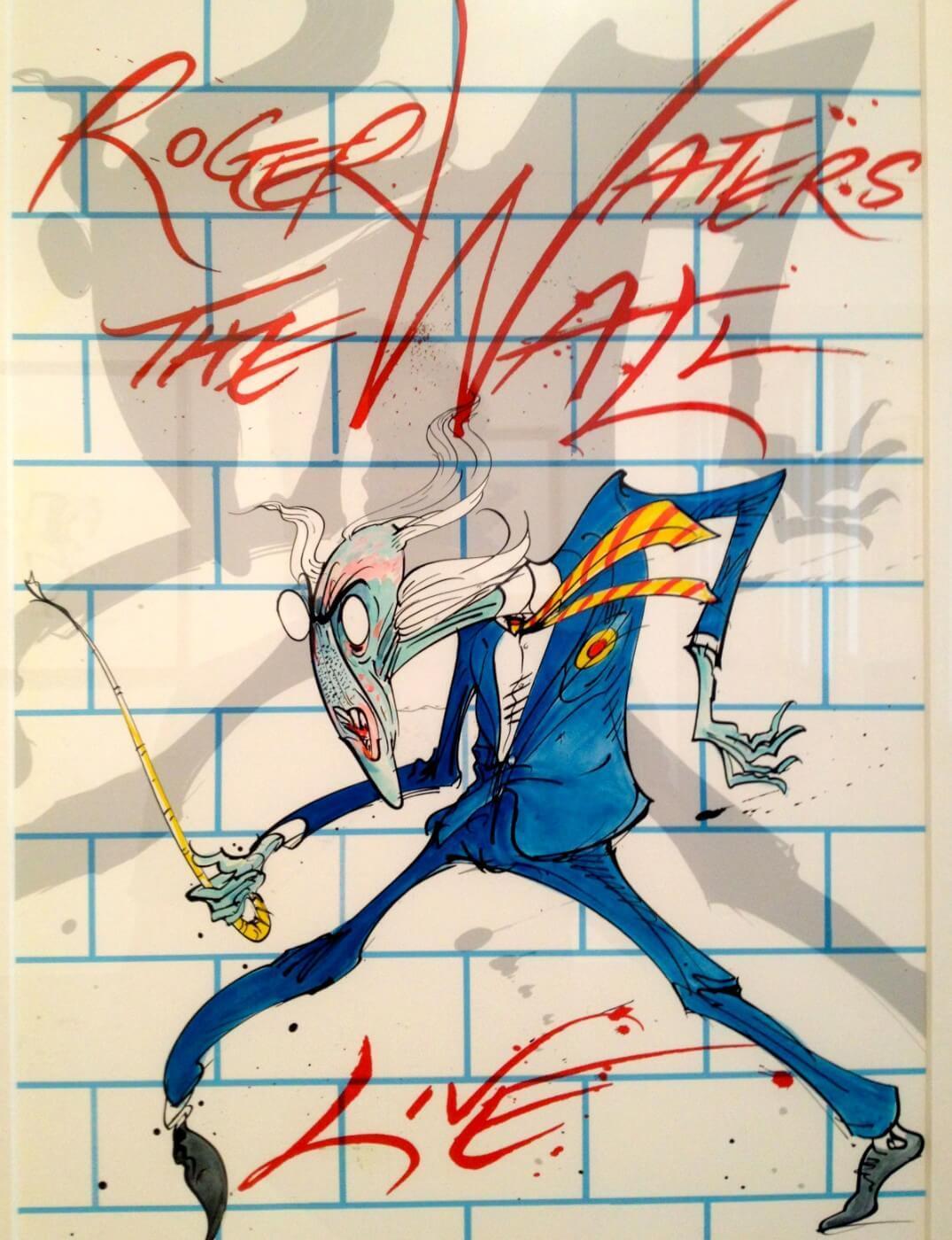 pink floyd the wall poster