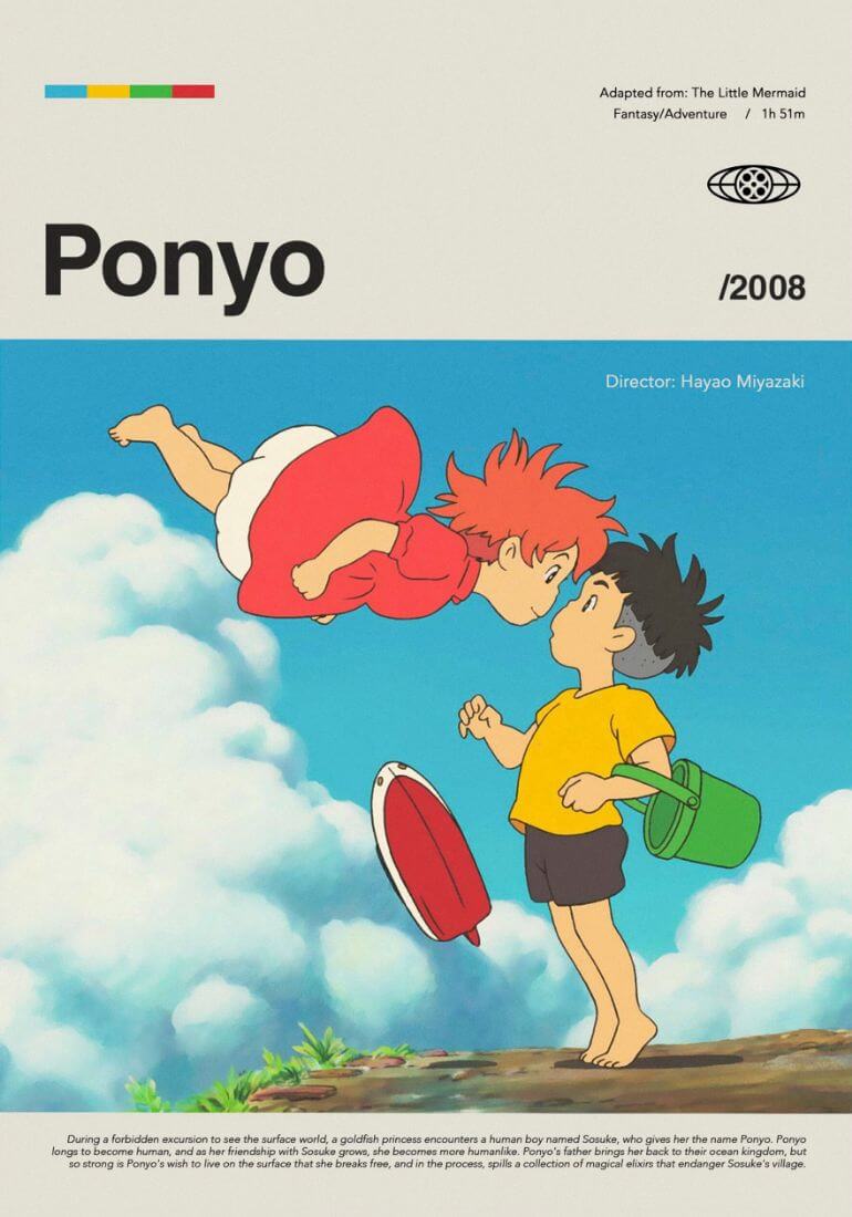 Minimalist Pantone Anime Posters : pokemon poster