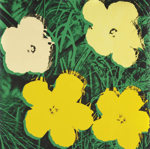 Pop Art - Andy Warhol - Flowers - Canvas Prints by Andy Warhol