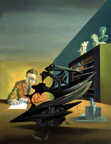 Portrait of Mr. Emilio Terry (Retrato del Sr. Emilio Terry) - Salvador Dali Painting - Surrealism Art - Posters by Salvador Dali